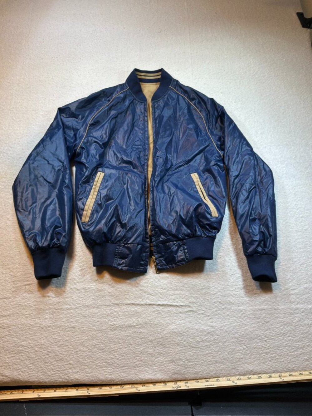 Outdoor Exchange Vintage Reversible Varsity Bomber Jacket‎ Womens S